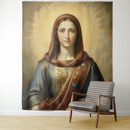 Heilige Mutter Gottes – Göttliche Liebe & Schutz´6 タペストリー (インサイチュ)