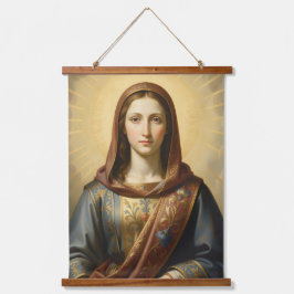 Heilige Mutter Gottes – Göttliche Liebe & Schutz´6 吊り下げ型タペストリー