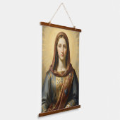 Heilige Mutter Gottes – Göttliche Liebe & Schutz´6 吊り下げ型タペストリー (傾斜あり)