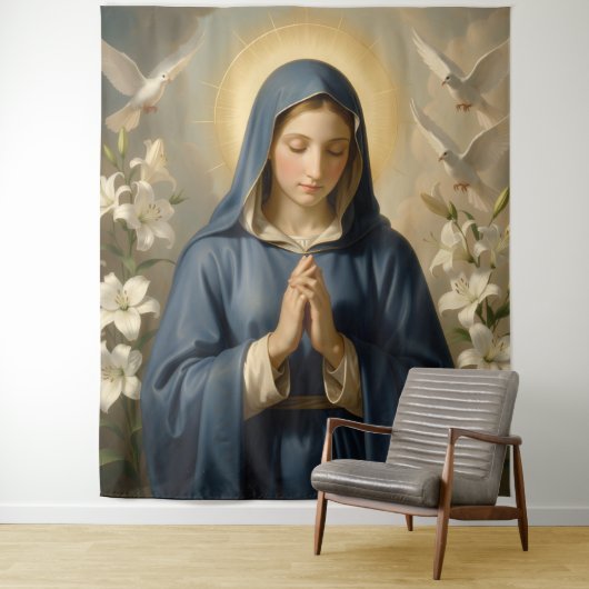 Heilige Mutter Gottes – Göttliche Liebe & Schutz´7 タペストリー (インサイチュ)