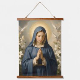 Heilige Mutter Gottes – Göttliche Liebe & Schutz´7 吊り下げ型タペストリー