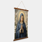 Heilige Mutter Gottes – Göttliche Liebe & Schutz´7 吊り下げ型タペストリー (傾斜あり)