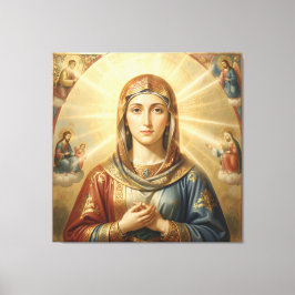 Heilige Mutter Gottes – Göttliche Liebe & Schutz´8 キャンバスプリント