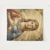 Heilige Mutter Gottes – Göttliche Liebe & Schutz´8 タペストリー (正面(横))