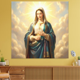 Heilige Mutter Gottes – Göttliche Liebe & Schutz´9 キャンバスプリント