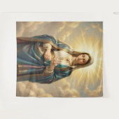 Heilige Mutter Gottes – Göttliche Liebe & Schutz´9 タペストリー (正面(横))