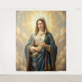 Heilige Mutter Gottes – Göttliche Liebe & Schutz´9 タペストリー (正面)