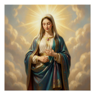 Heilige Mutter Gottes – Göttliche Liebe & Schutz´9 ポスター
