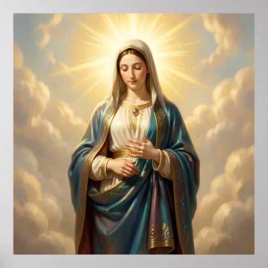 Heilige Mutter Gottes – Göttliche Liebe & Schutz´9 ポスター (正面)