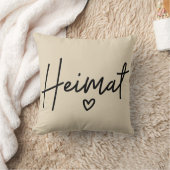 Heimatのドイツの単語、家、故国 クッション (ブランケット)