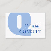 Heimdal Consult名刺 名刺 (正面)