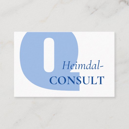 Heimdal Consult名刺 名刺 (正面)