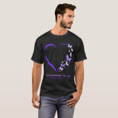 Heimerheimer啓発活動を永遠に覚えているTシャツ Tシャツ (正面フル)