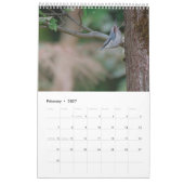 Heimische Vögel Kalender カレンダー (2月 2027)
