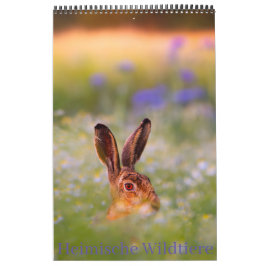 Heimische Wildtiere Kalender カレンダー