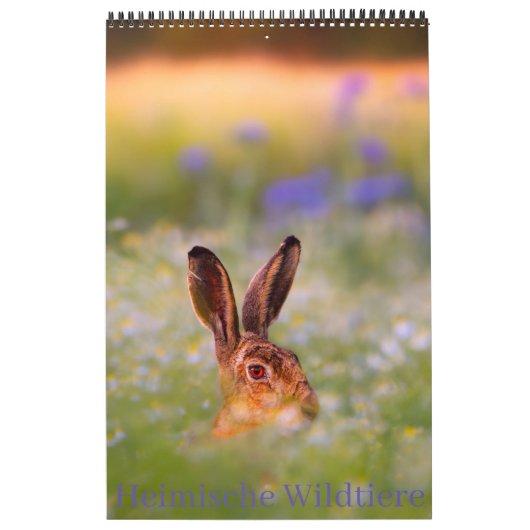 Heimische Wildtiere Kalender カレンダー (カバー)