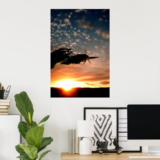 Heinkel 111 ポスター (ホームオフィス)