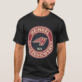 Heinkel Flugzeugwerke – ラウンドロゴシール1.png Tシャツ