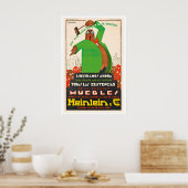 Heinlein & Cia Vintage Advertising Poster by ポスター (キッチン)