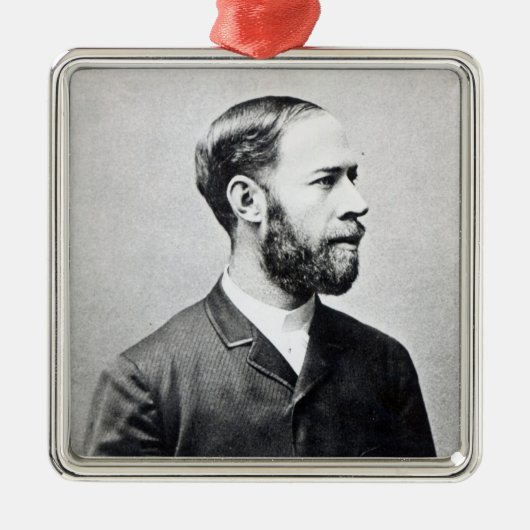 Heinrich Rudolph Hertz メタルオーナメント (正面)