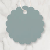 Heirloom Classical Art Scalloped Gift Tag フェイバータグ (裏面)