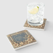 - Heirloom Grace Bible Verse Ceramic Tile ストーンコースター (横)
