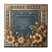 - Heirloom Grace Bible Verse Ceramic Tile タイル (正面)
