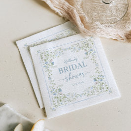 Heirloom Hydrangea Bridal Shower Napkins スタンダードランチョンナプキン