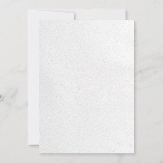 Heirloom Rococo Botanical Frame Bridal Shower 招待状 (裏面)