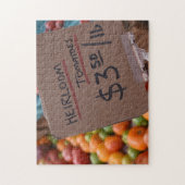 Heirrome Tomattomates Greenmarketニューヨーク写真 ジグソーパズル (縦)