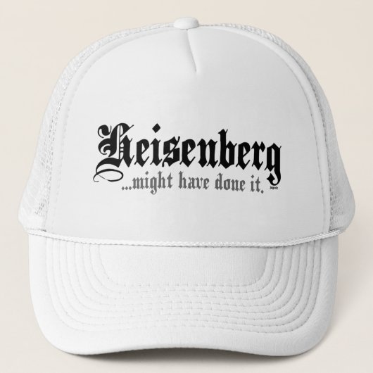 Heisenberg… キャップ (正面)