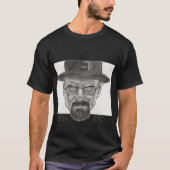 HEISENBERG BLACK - by DANYE Tシャツ (正面)