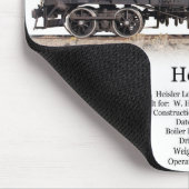 Heislerの記録機関車 マウスパッド (コーナー)