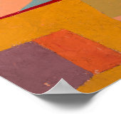 Heitere Gebirgslandschaft by Paul Klee ポスター (角)