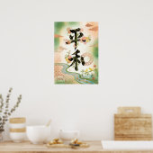Heiwa: Elegant Calligraphy "Peace" Art260010017 ポスター (キッチン)