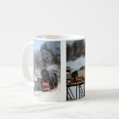 Hejazの蒸気の列車 コーヒーマグカップ (正面左)