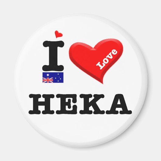 HEKA – 大好き マグネット (正面)