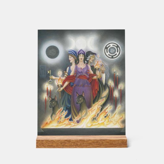 Hekate アクリルサイン (正面)