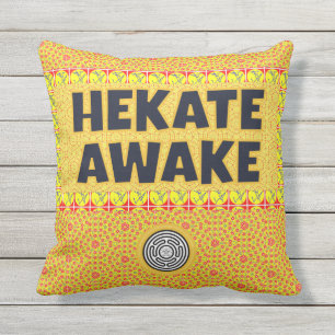 Hekate Awake Strophalos Iynx Seal鍵Sigil アウトドアクッション
