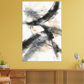 Held Between Currents キャンバスプリント (インサイチュ (リビング))