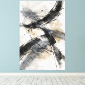 Held Between Currents キャンバスプリント (インサイチュ (ウッドフロア))