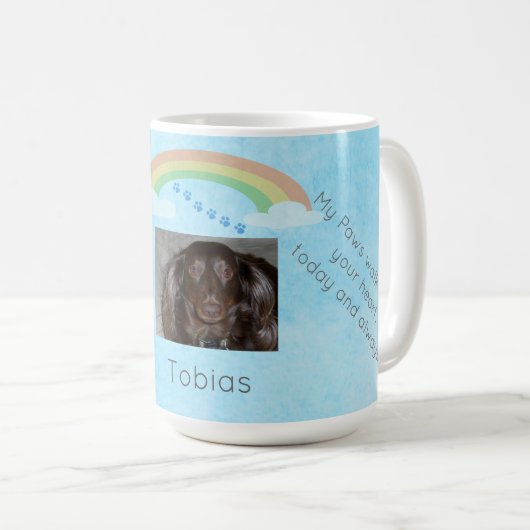 Held Between Every Moment コーヒーマグカップ (正面右)