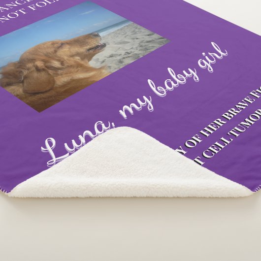 Held Close In Every Memory シェルパブランケット (3/4)