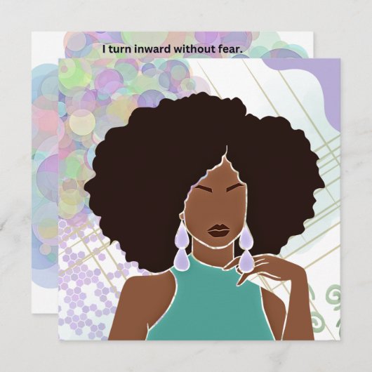 Held Here ノートカード (正面/裏面)