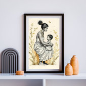 Held in Grace – A Mother's Quiet Embrace ポスター