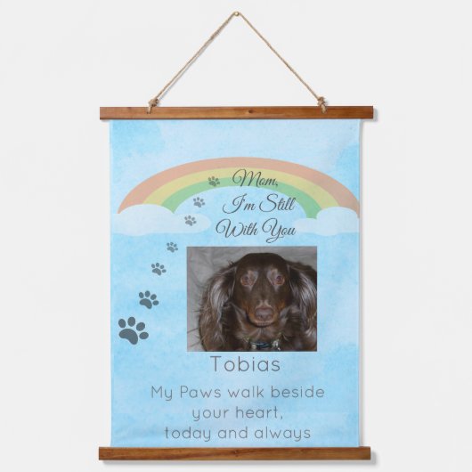 Held in the Light Beyond the Rainbow 吊り下げ型タペストリー (正面)