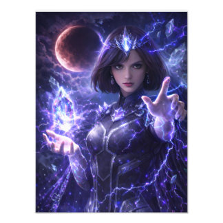 Heldin der Sterne – Cosmic Magic Poster フォトプリント