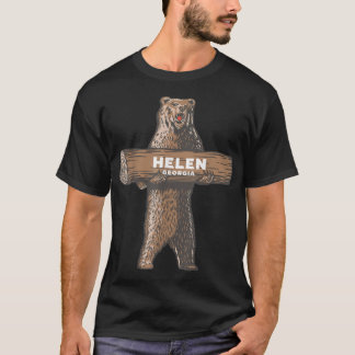 Helen Georgia GA Growling Bear Vacation Souvenir  Tシャツ