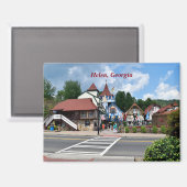 Helen , Georgia, USA マグネット (正面/裏面)