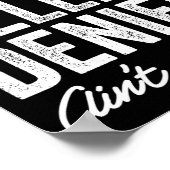 Helen Keller Denier Ain't No Way Funny Retro Meme  ポスター (角)